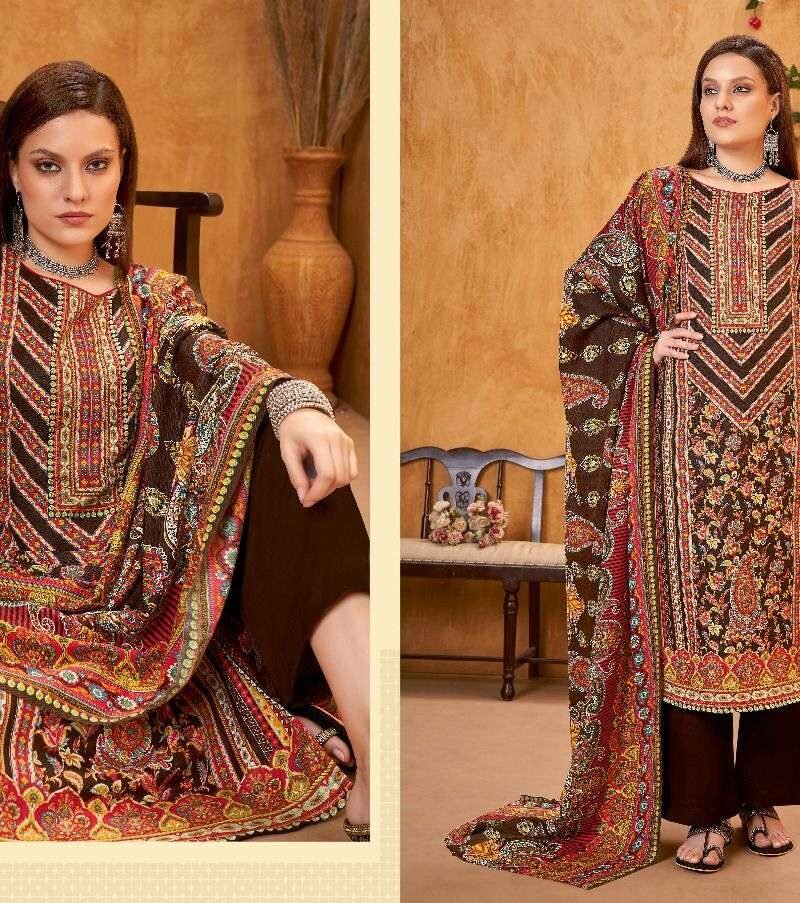 Winter Kaani Fyra Designing Pashmina Suits Wholesale Online