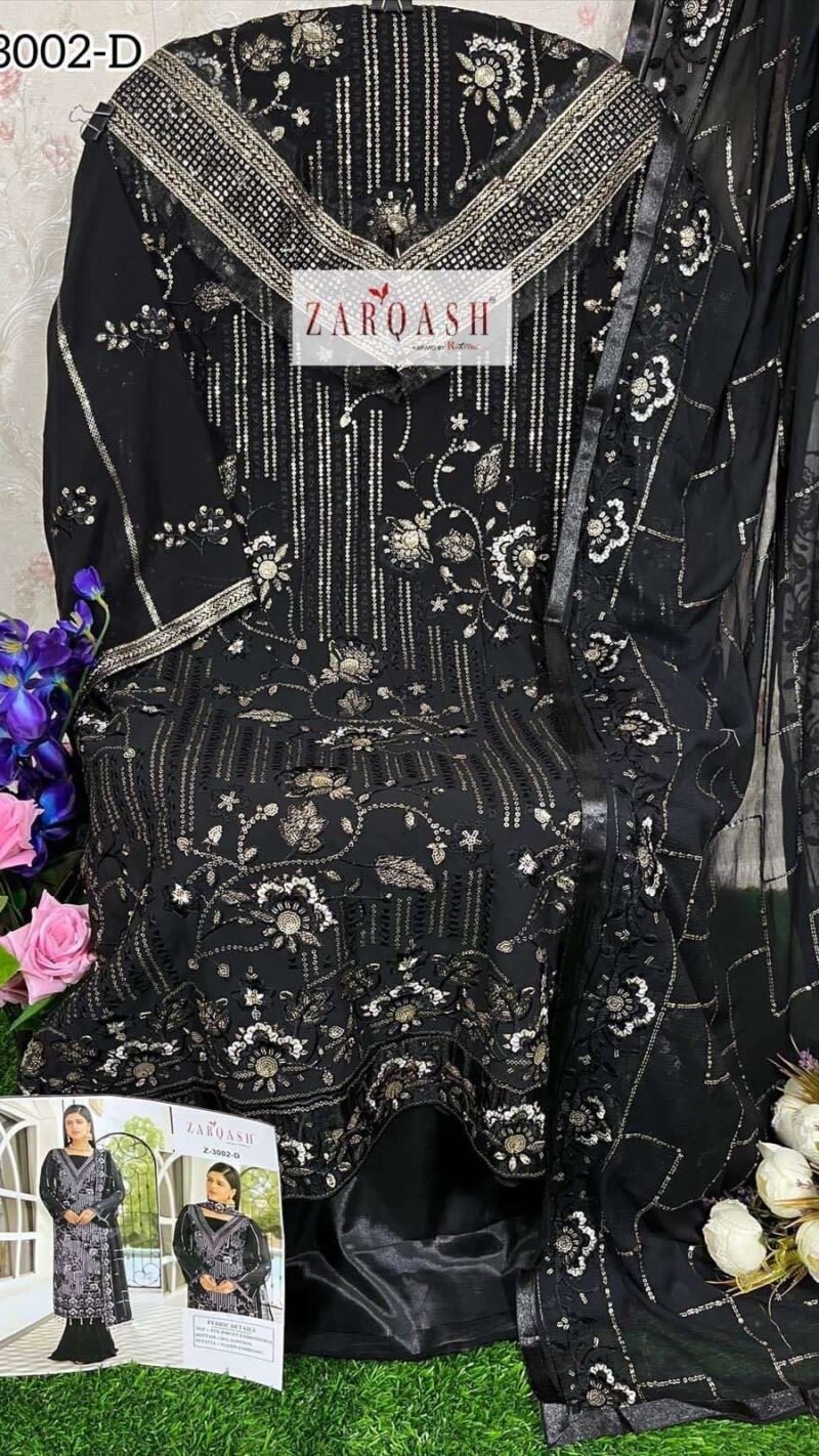 Zarqash Z - 3002 Pakistani Salwar Suits