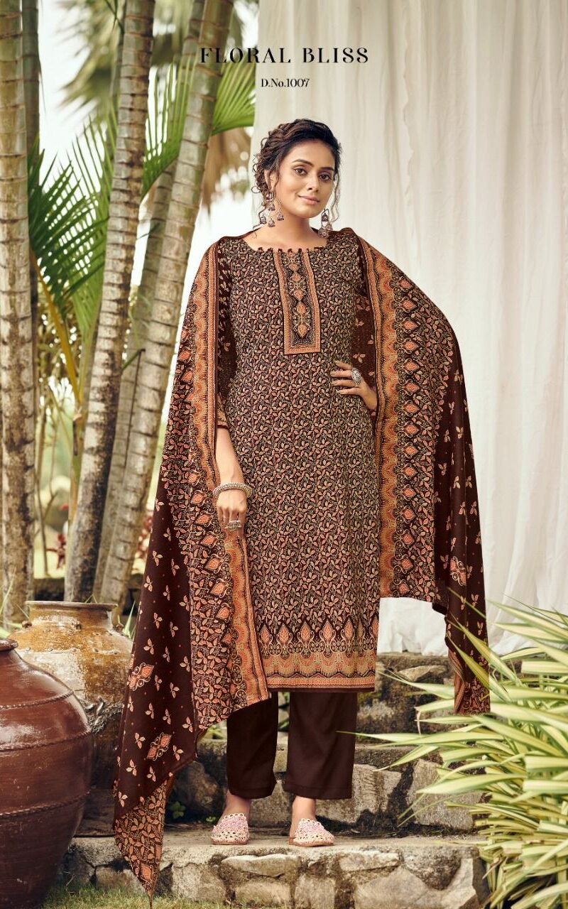 Zubeda Roli Moli Creation Pashmina Suits Wholesale Online