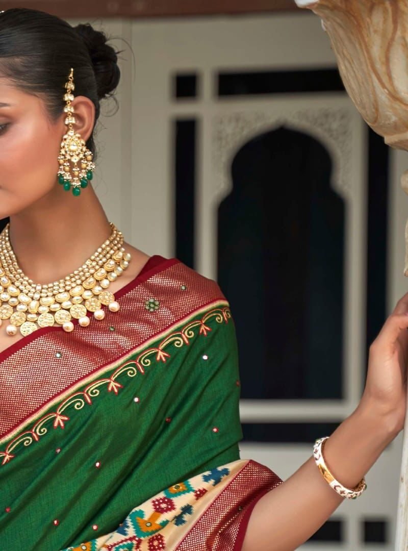 Aari Patola Rewaa Kolkata Wholesale Saree Market - Wholesale Saree