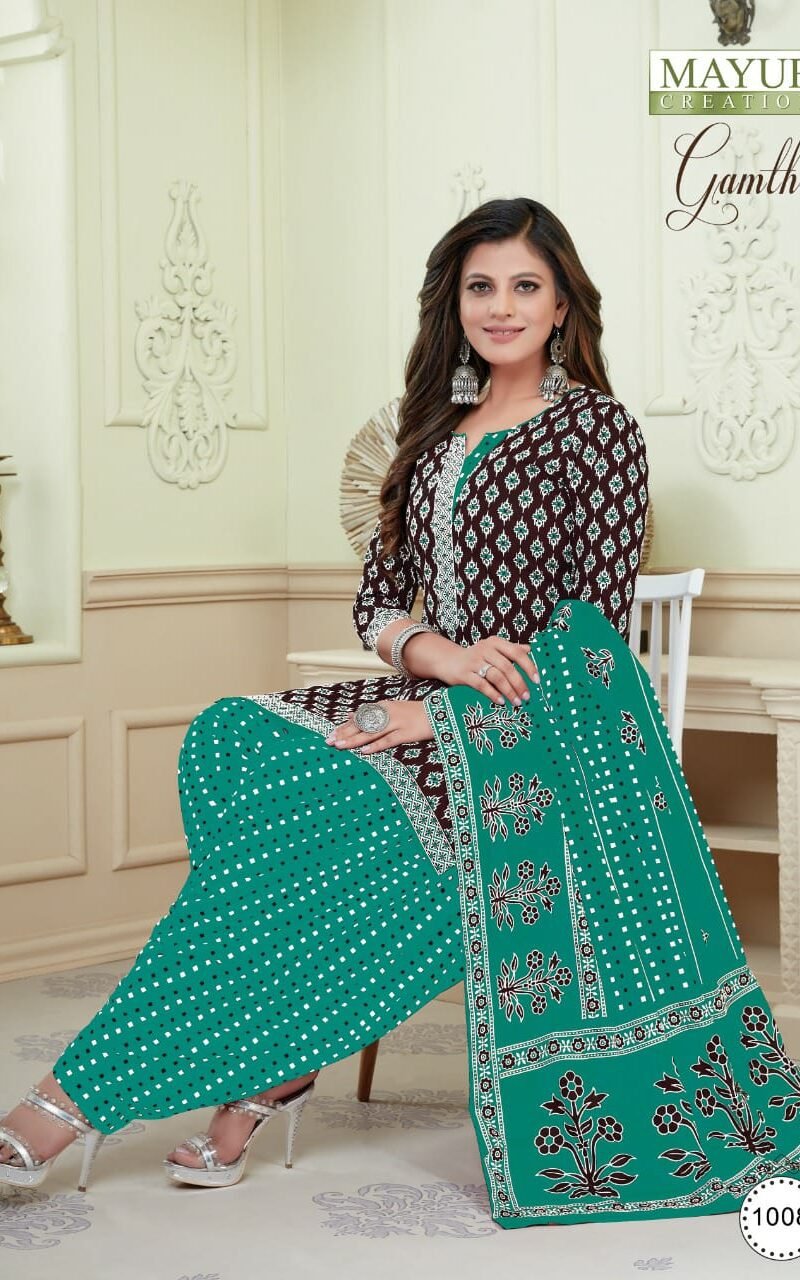 Akash Gamthi Vol 1 Wholesale Cotton Dress Material