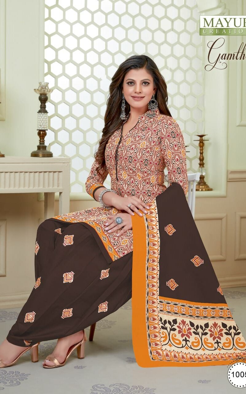 Akash Gamthi Vol 1 Wholesale Cotton Dress Material