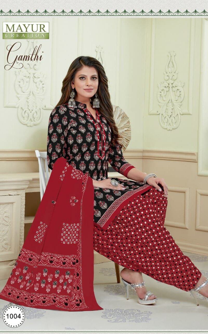 Akash Gamthi Vol 1 Wholesale Cotton Dress Material