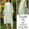 Al Laam D.No 7822 Readymade Pakistani Salwar Suits