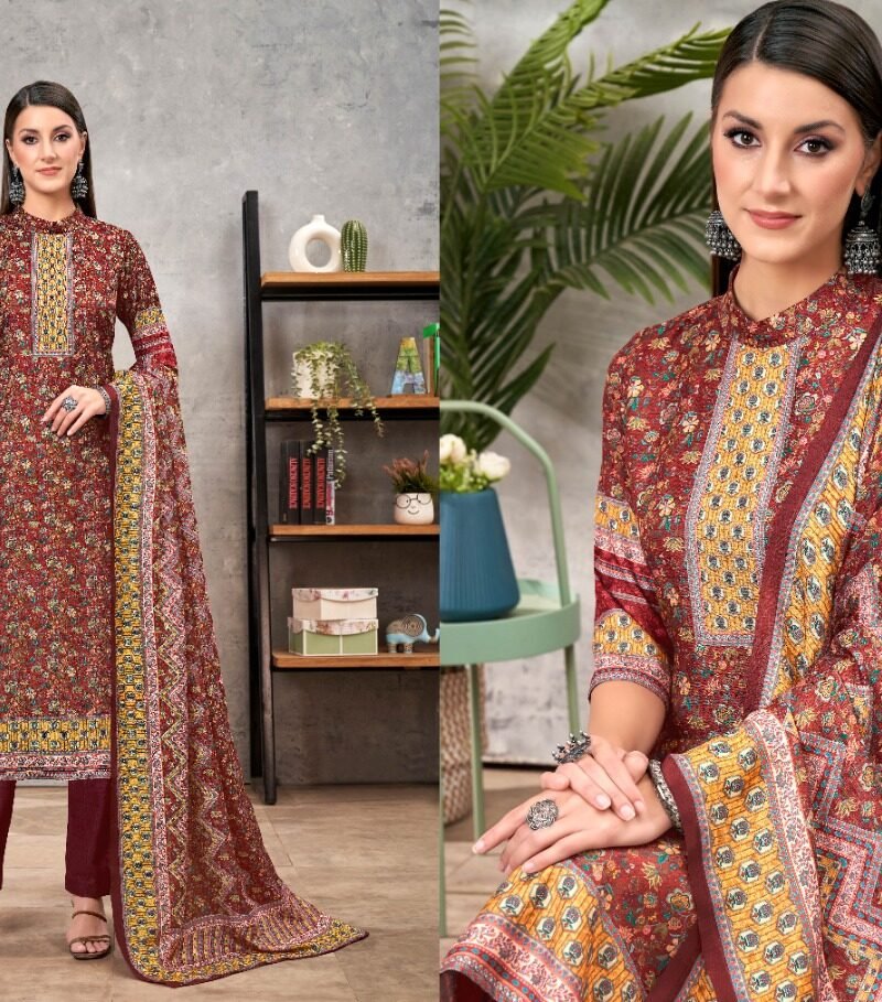 Amara Alok Suit Pashmina Suits Wholesale Online