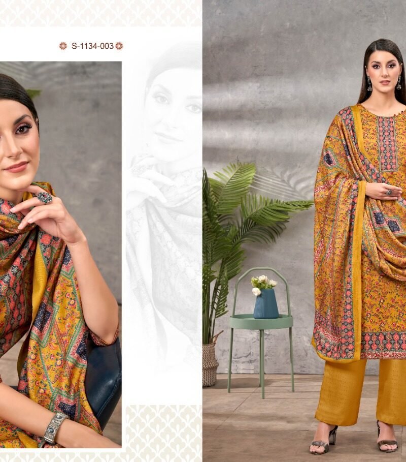 Amara Alok Suit Pashmina Suits Wholesale Online