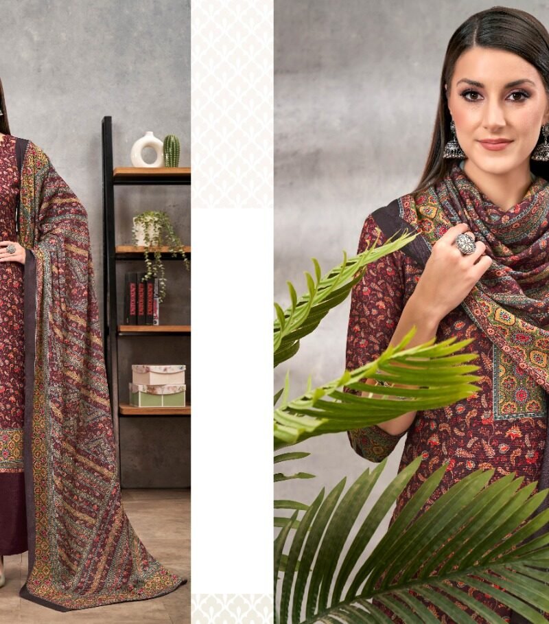 Amara Alok Suit Pashmina Suits Wholesale Online