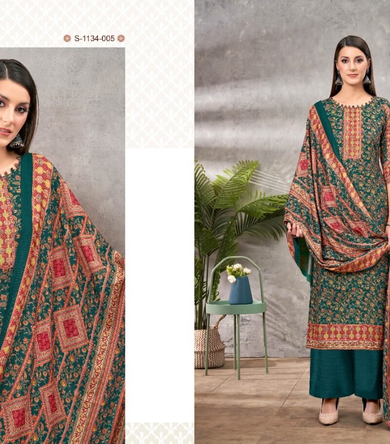 Amara Alok Suit Pashmina Suits Wholesale Online