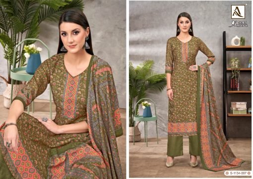 Amara Alok Suit Pashmina Suits Wholesale Online