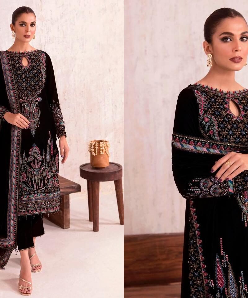 Anaya Velvet Vol 3 Deepsy Pashmina Suits Wholesale Online