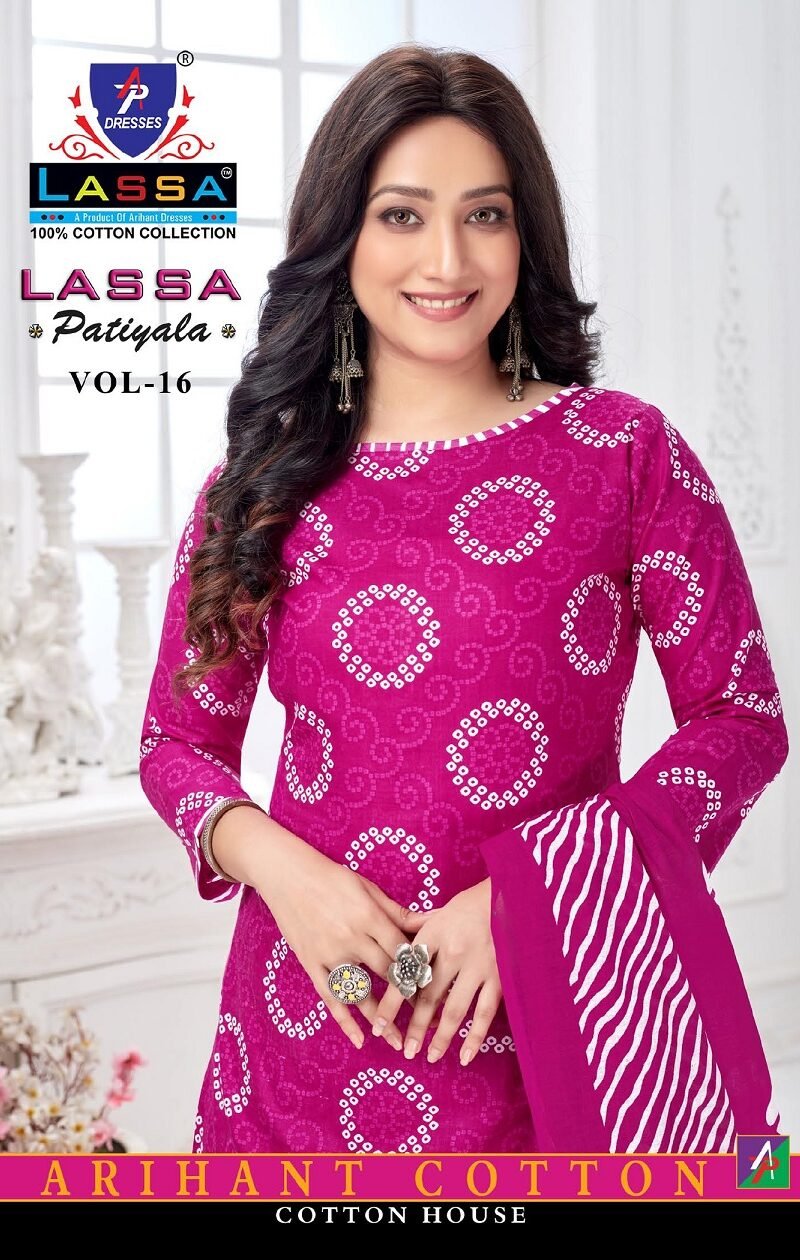 Ap Lassa Patiyala Vol 16 Wholesale Cotton Dress Material