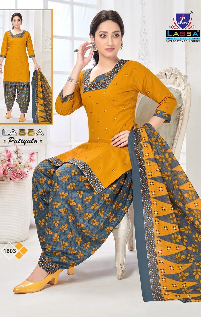 Ap Lassa Patiyala Vol 16 Wholesale Cotton Dress Material