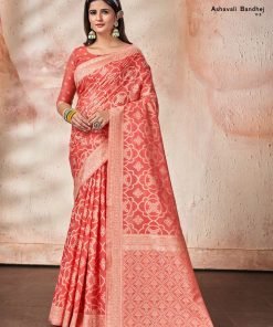 Ashavali Bandhej Vol 3 Aura Online Wholesale Saree - Wholesale Saree