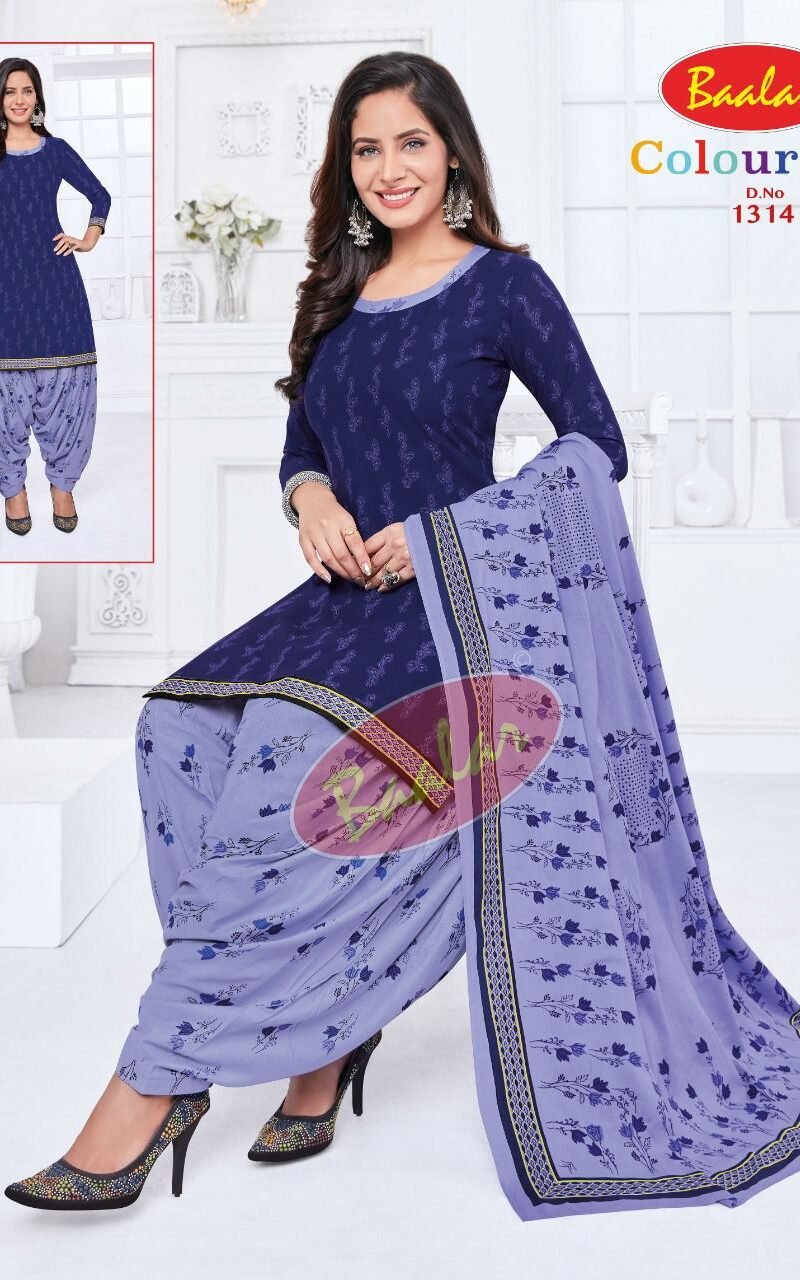 Baalar Colourful Vol 13 Wholesale Cotton Dress Material