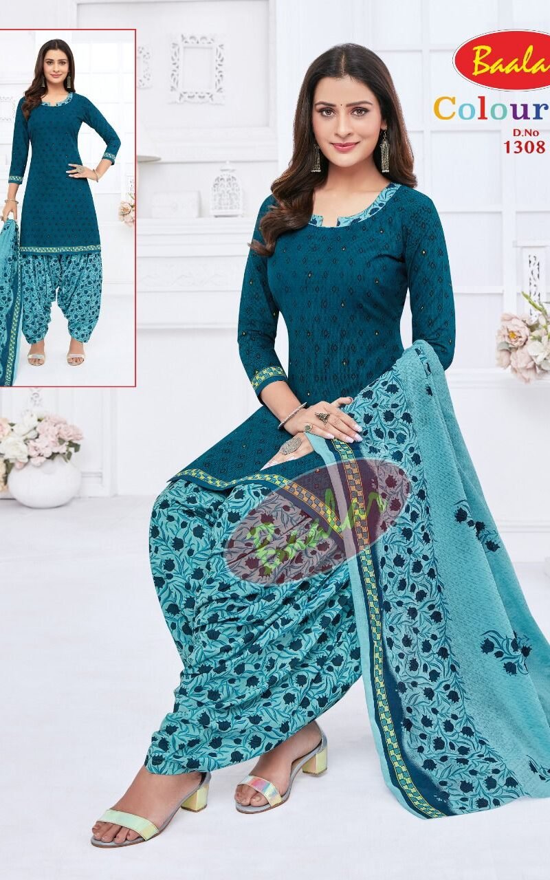 Baalar Colourful Vol 13 Wholesale Cotton Dress Material