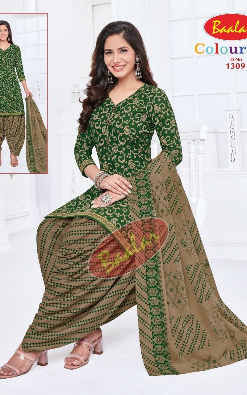 Baalar Colourful Vol 13 Wholesale Cotton Dress Material