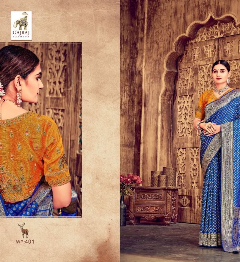 Banarasi Gajraj Kolkata Saree Wholesale Market - Wholesale Saree