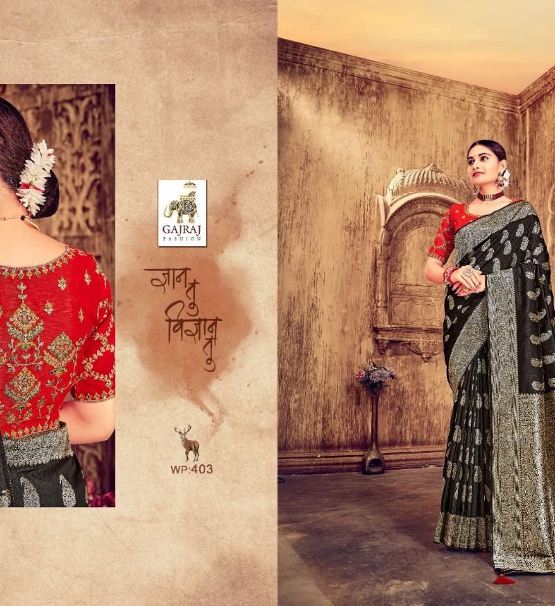 Banarasi Gajraj Kolkata Saree Wholesale Market - Wholesale Saree