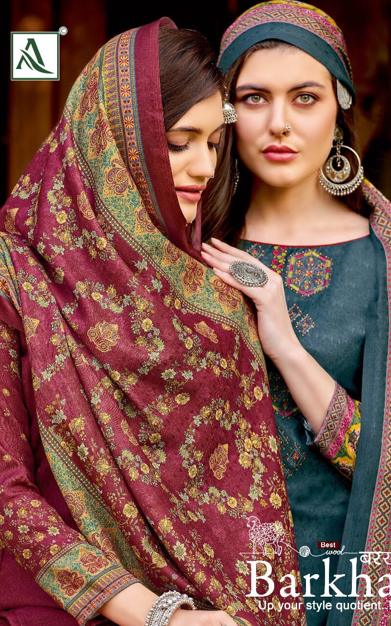 Barkha Alok Suit Pashmina Suits Wholesale Online
