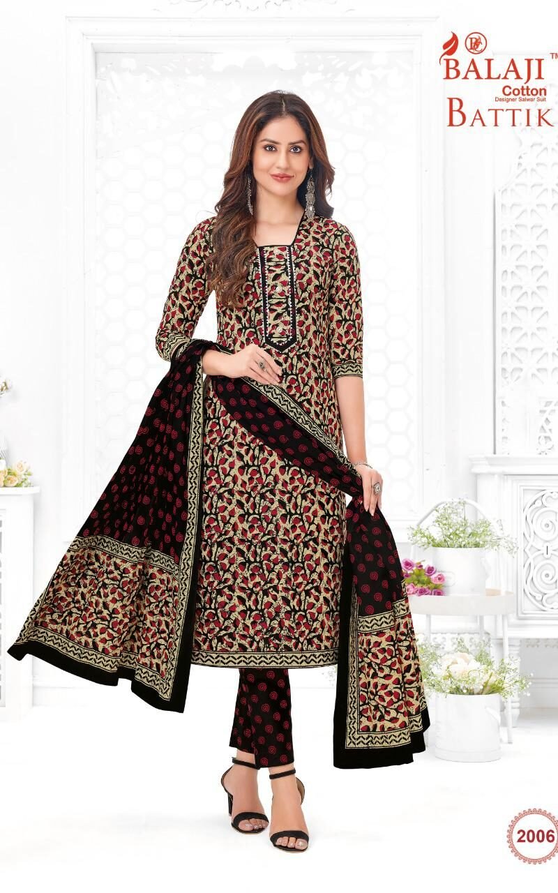 Battik Art Work Vol 2 Balaji Cotton Wholesale Cotton Dress Material