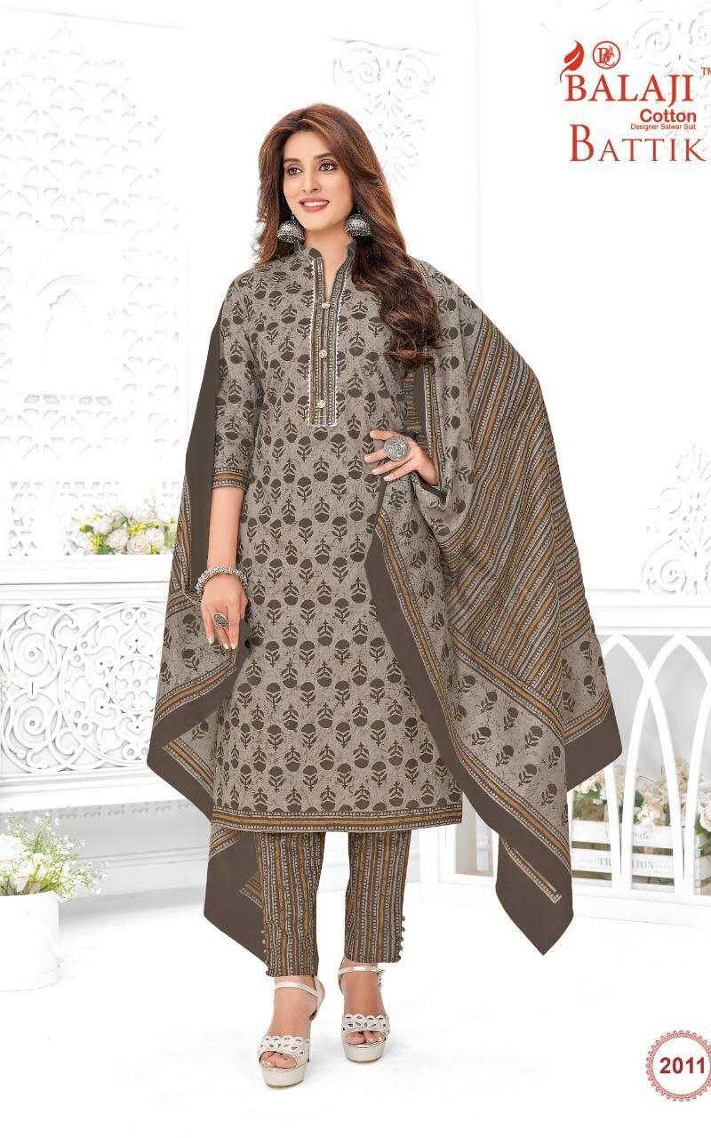 Battik Art Work Vol 2 Balaji Cotton Wholesale Cotton Dress Material