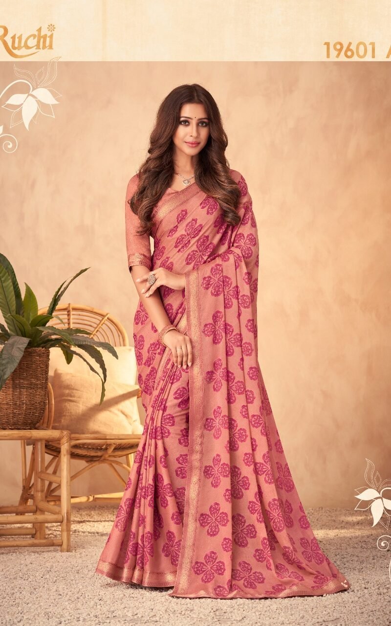 Chandni 3rd Edition Ruchi Wholesale Market Saree Surat - Wholesale Saree