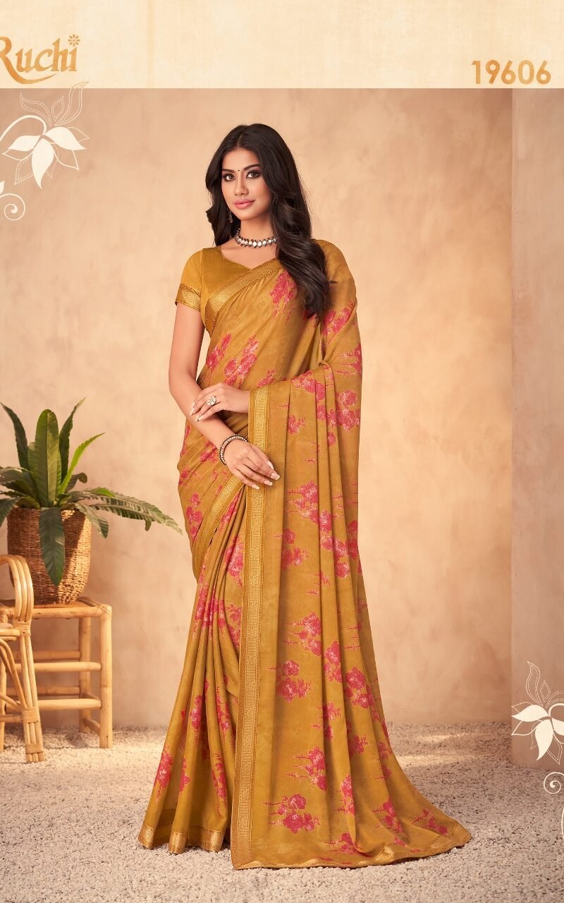 Chandni 3rd Edition Ruchi Wholesale Market Saree Surat - Wholesale Saree