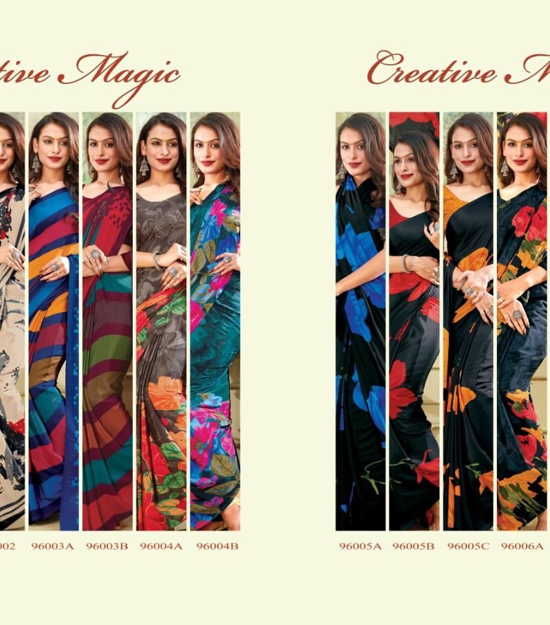 Creative Magic Sushma Wholesale Saree From Surat - Wholesale Saree
