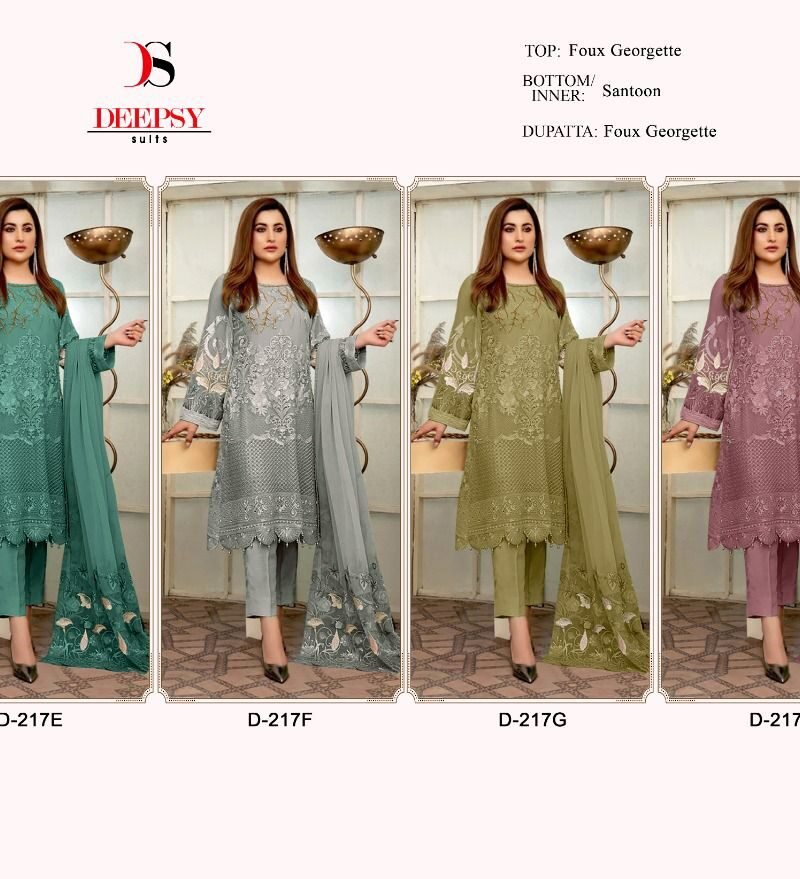Deepsy Suits D No 217 Pakistani Salwar Suits