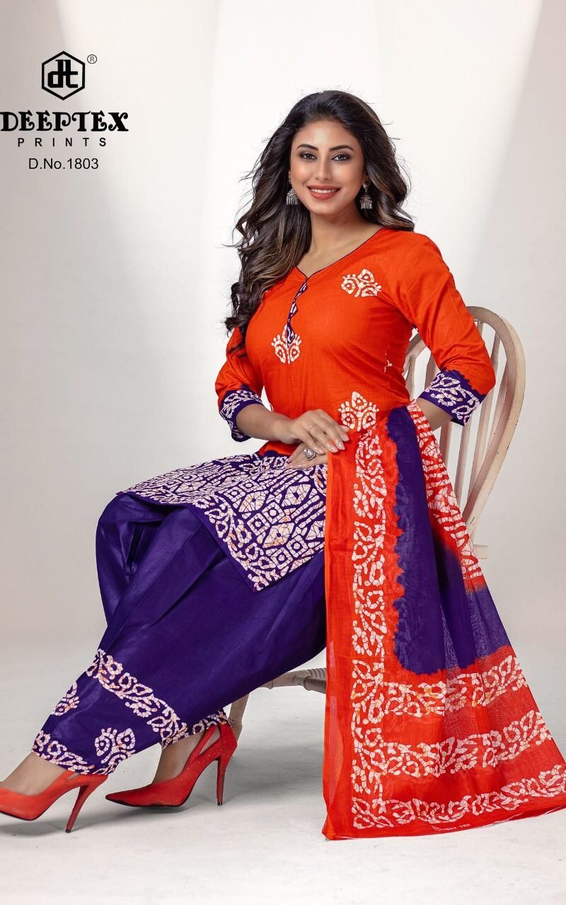 Deeptex Batik vol 18 Wholesale Cotton Dress Material