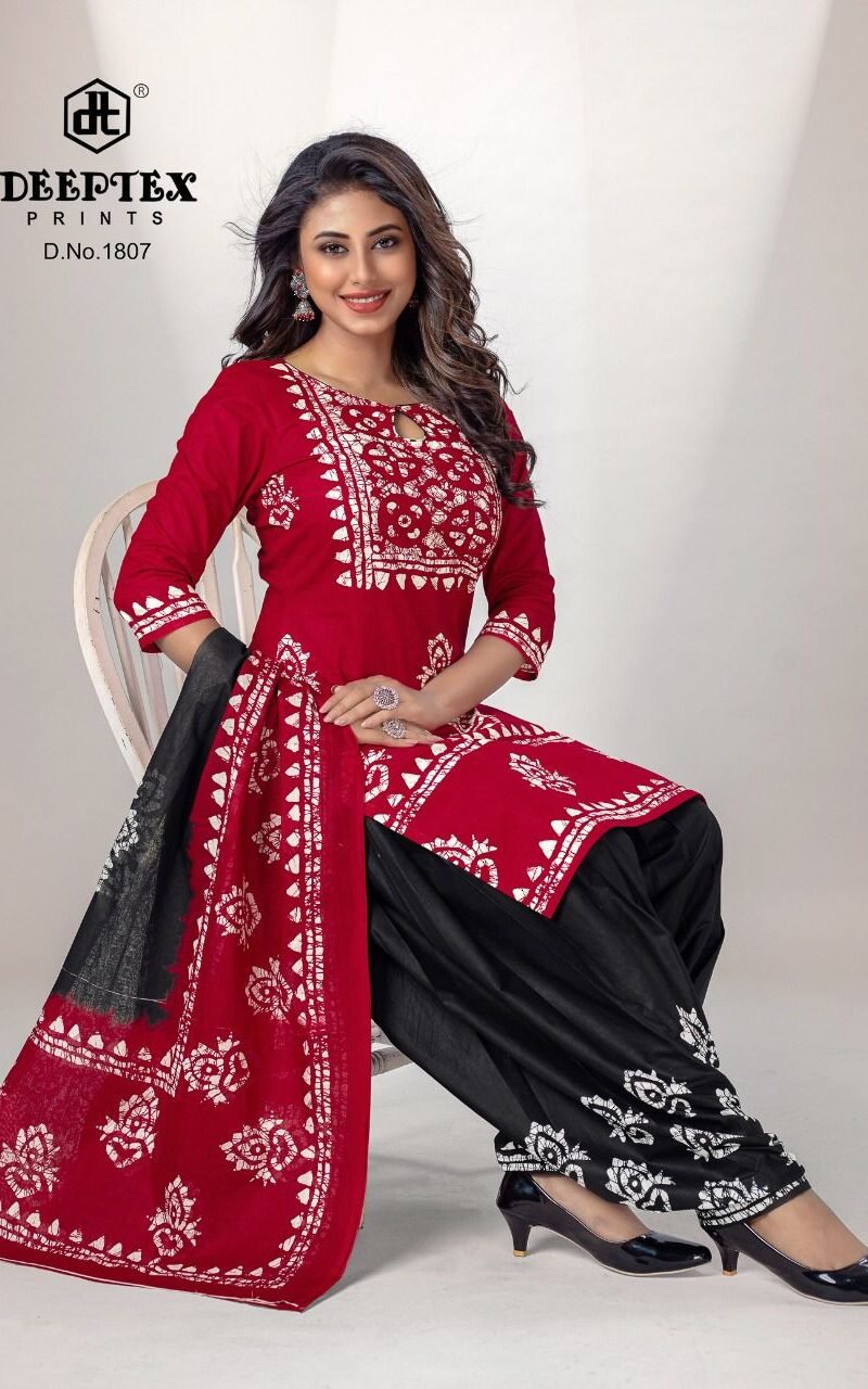 Deeptex Batik vol 18 Wholesale Cotton Dress Material