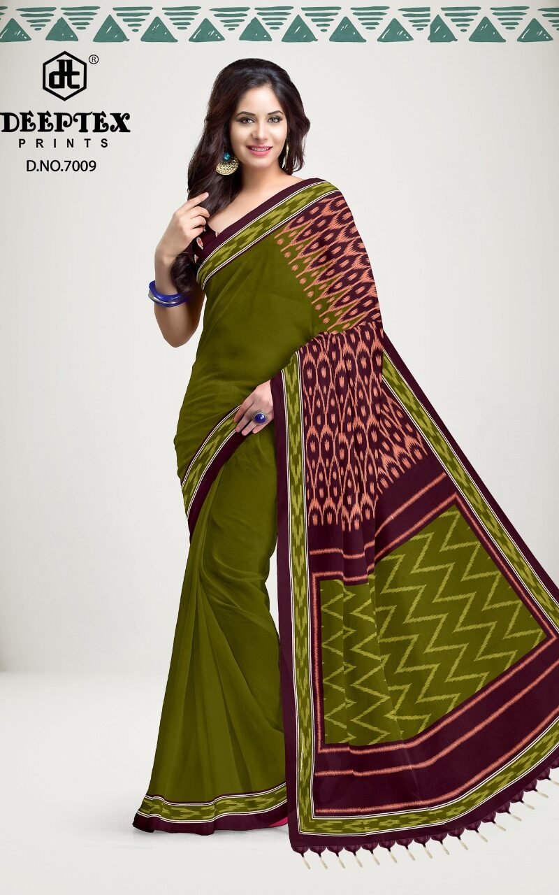 Deeptex Ikkat Special Vol 7 Surat Saree Wholesale Market - Wholesale Saree