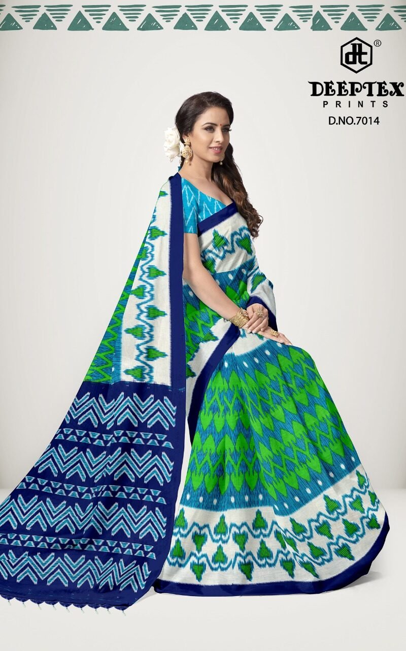 Deeptex Ikkat Special Vol 7 Surat Saree Wholesale Market - Wholesale Saree