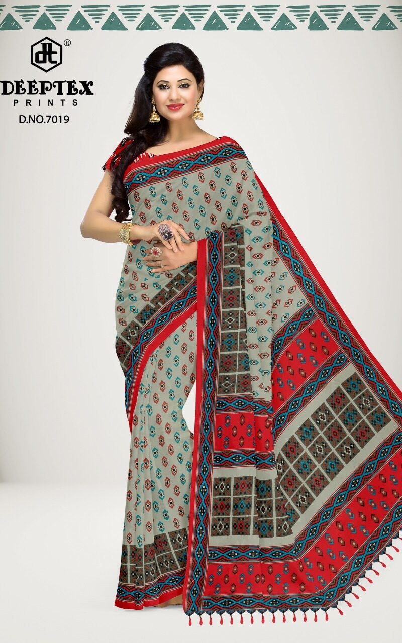 Deeptex Ikkat Special Vol 7 Surat Saree Wholesale Market - Wholesale Saree
