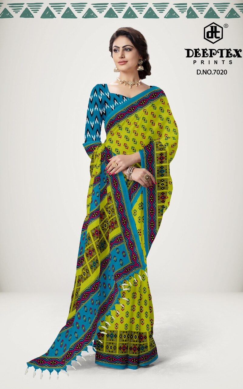 Deeptex Ikkat Special Vol 7 Surat Saree Wholesale Market - Wholesale Saree