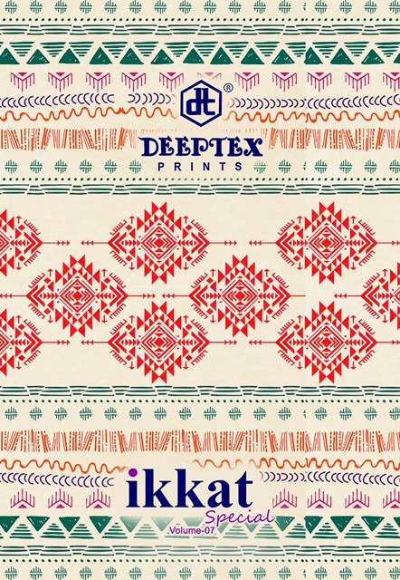 Deeptex Ikkat Special Vol 7 Surat Saree Wholesale Market - Wholesale Saree