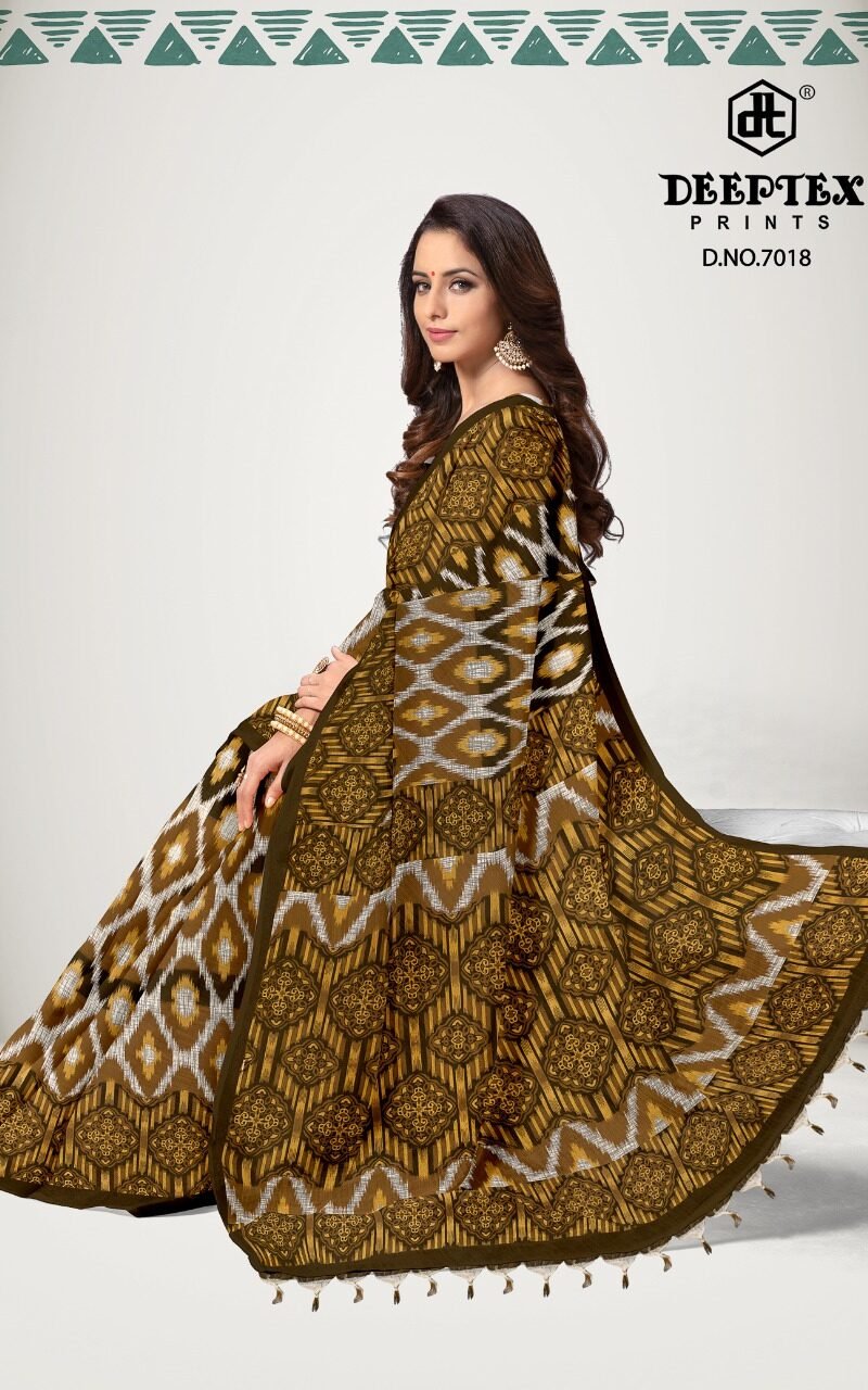 Deeptex Ikkat Special Vol 7 Surat Saree Wholesale Market - Wholesale Saree