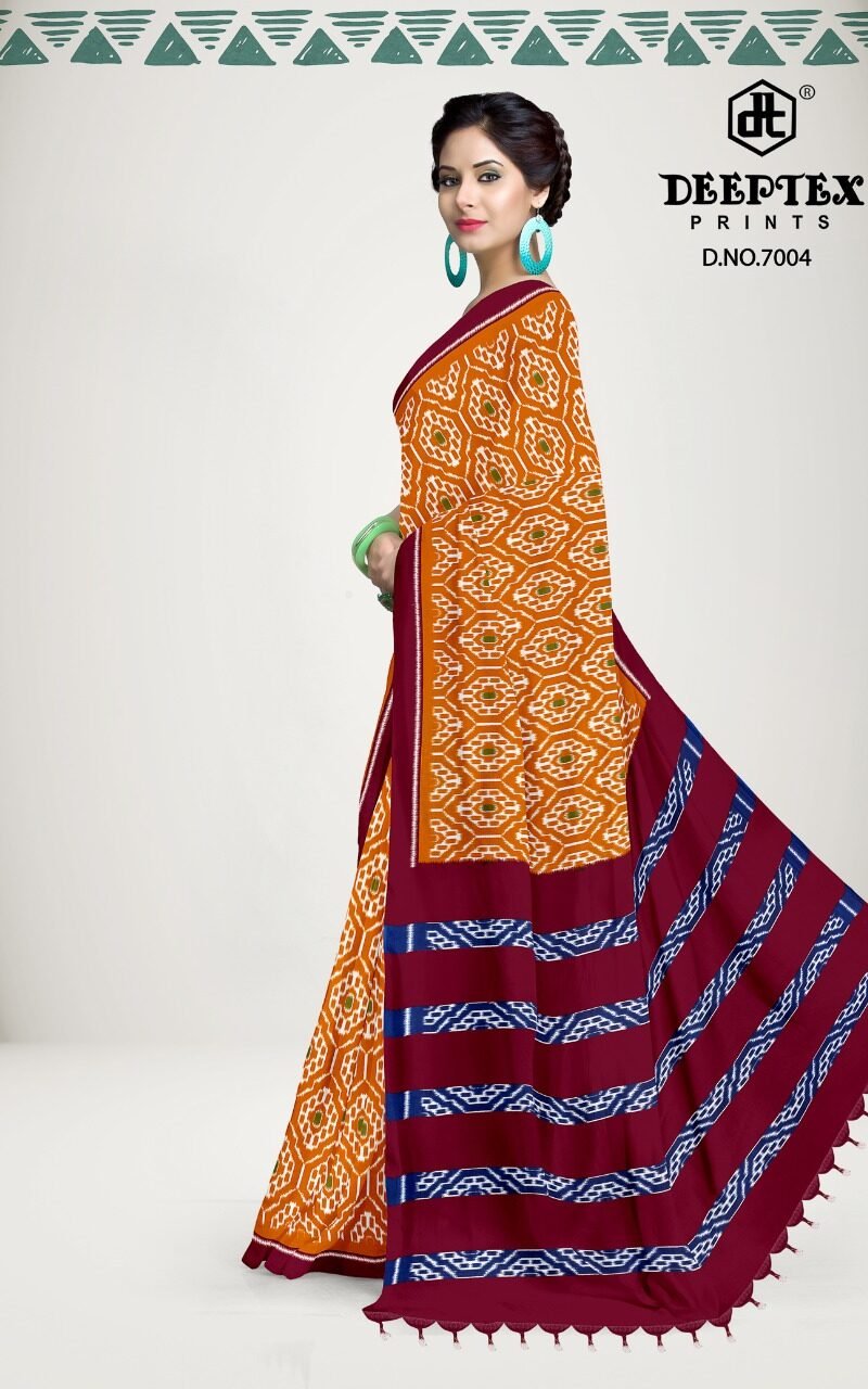 Deeptex Ikkat Special Vol 7 Surat Saree Wholesale Market - Wholesale Saree