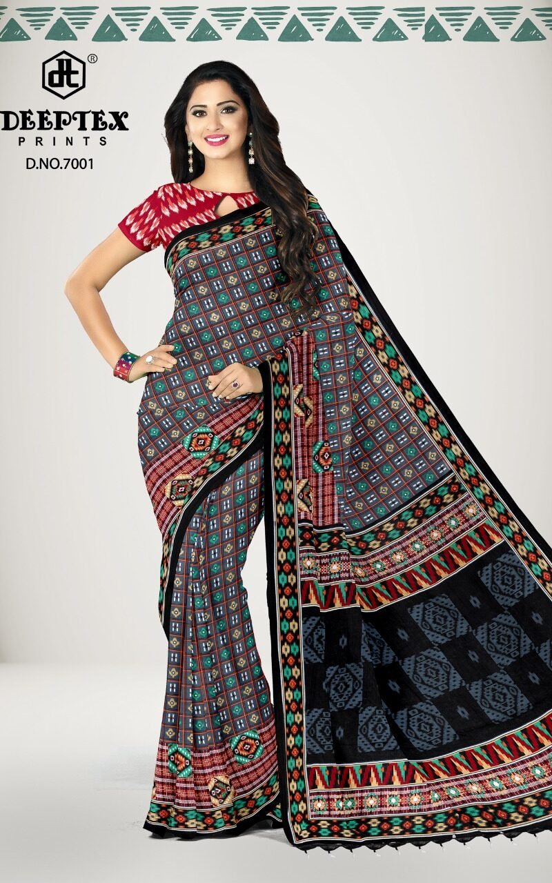 Deeptex Ikkat Special Vol 7 Surat Saree Wholesale Market - Wholesale Saree
