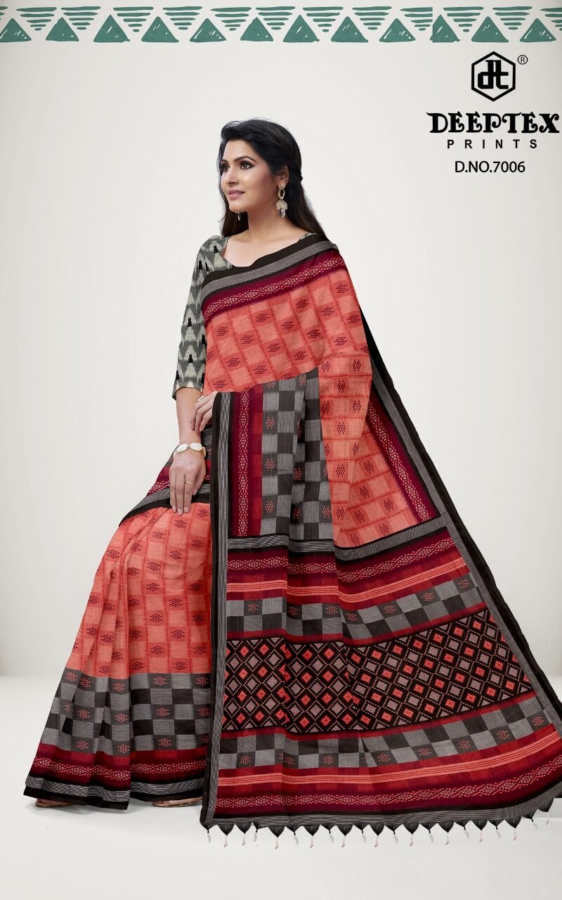 Deeptex Ikkat Special Vol 7 Surat Saree Wholesale Market - Wholesale Saree