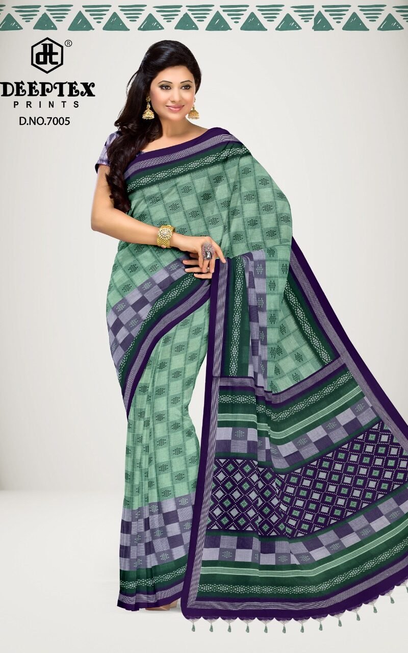 Deeptex Ikkat Special Vol 7 Surat Saree Wholesale Market - Wholesale Saree