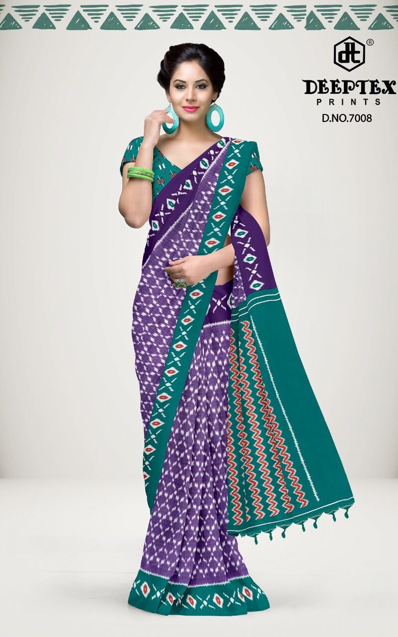 Deeptex Ikkat Special Vol 7 Surat Saree Wholesale Market - Wholesale Saree