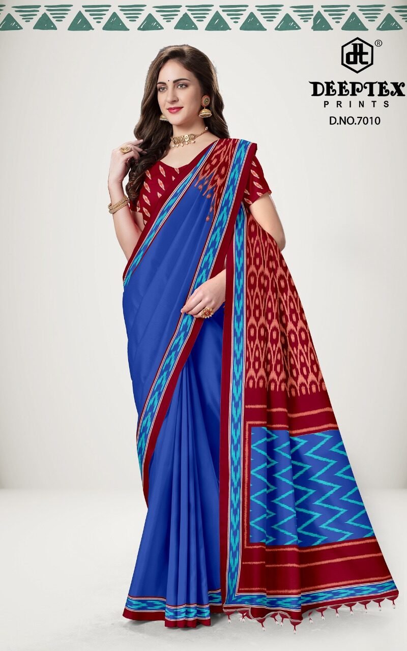 Deeptex Ikkat Special Vol 7 Surat Saree Wholesale Market - Wholesale Saree