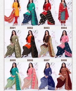 Devi Manchali Vol 8 Wholesale Cotton Dress Material