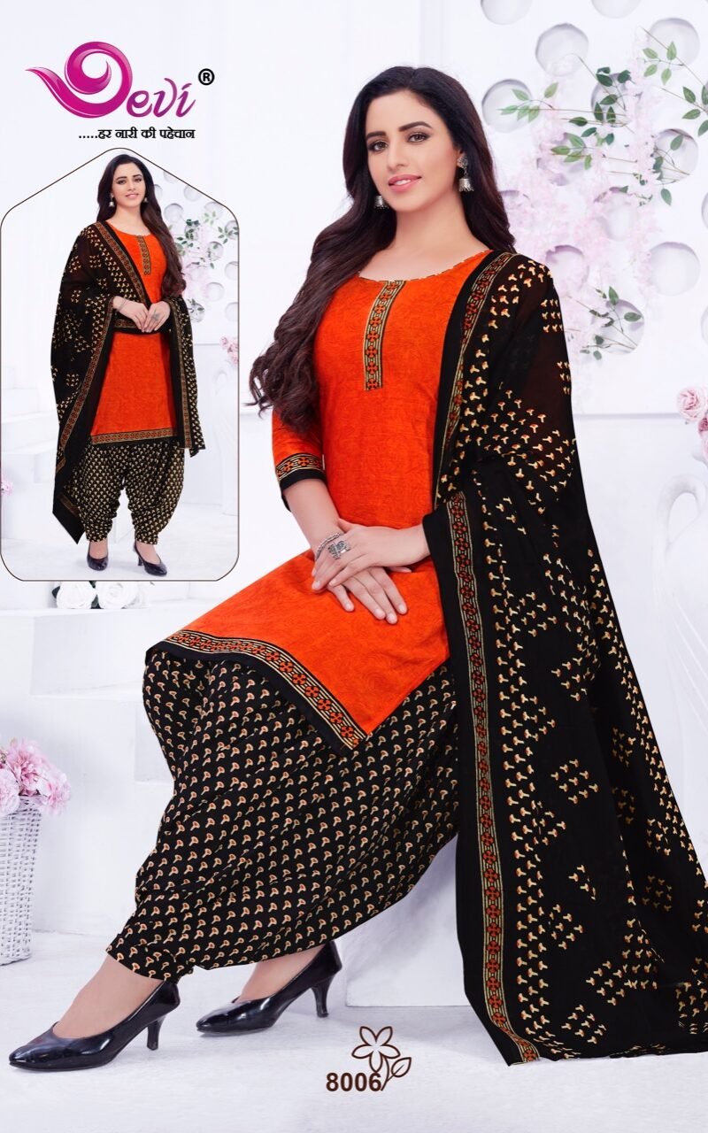 Devi Manchali Vol 8 Wholesale Cotton Dress Material