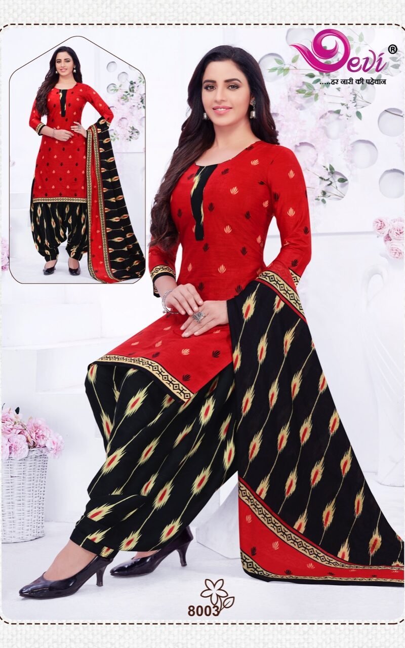 Devi Manchali Vol 8 Wholesale Cotton Dress Material