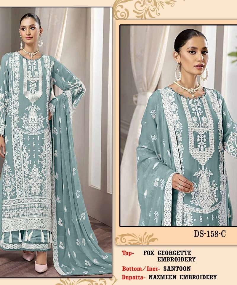 Dinsaa Suit D No 158 Pakistani Salwar Suits