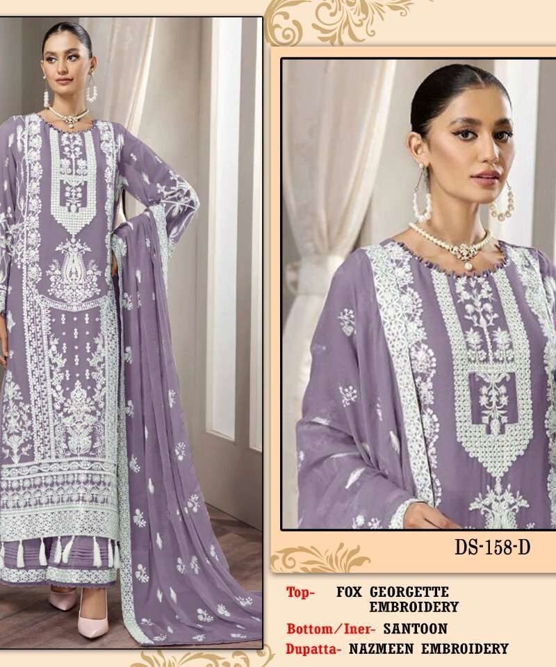 Dinsaa Suit D No 158 Pakistani Salwar Suits
