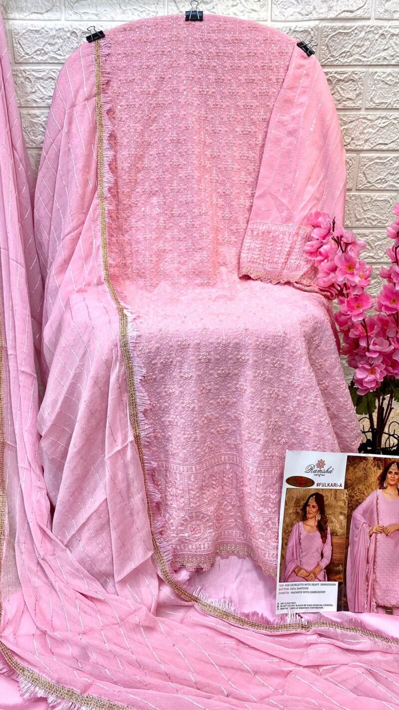 Fulkari Nx Ramsha Pakistani Salwar Suits