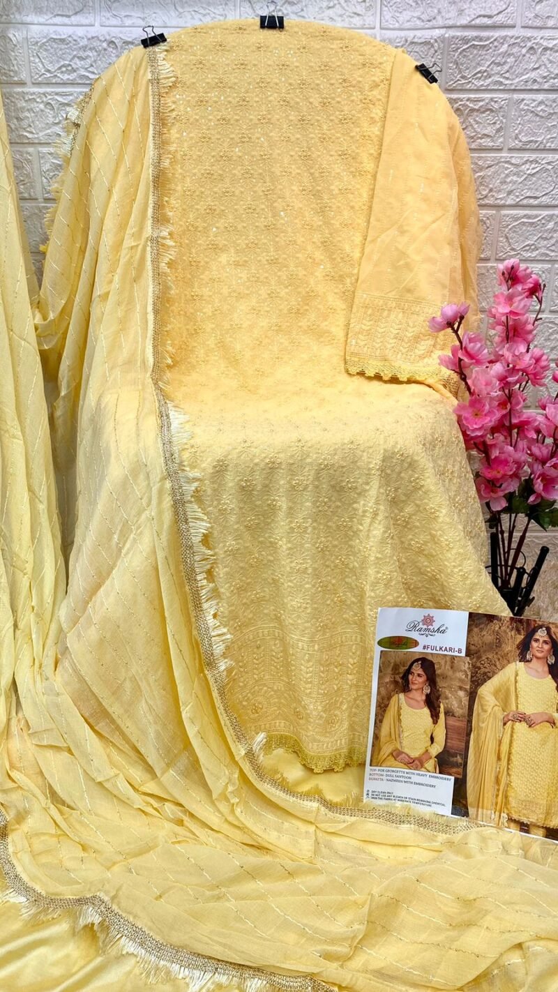 Fulkari Nx Ramsha Pakistani Salwar Suits
